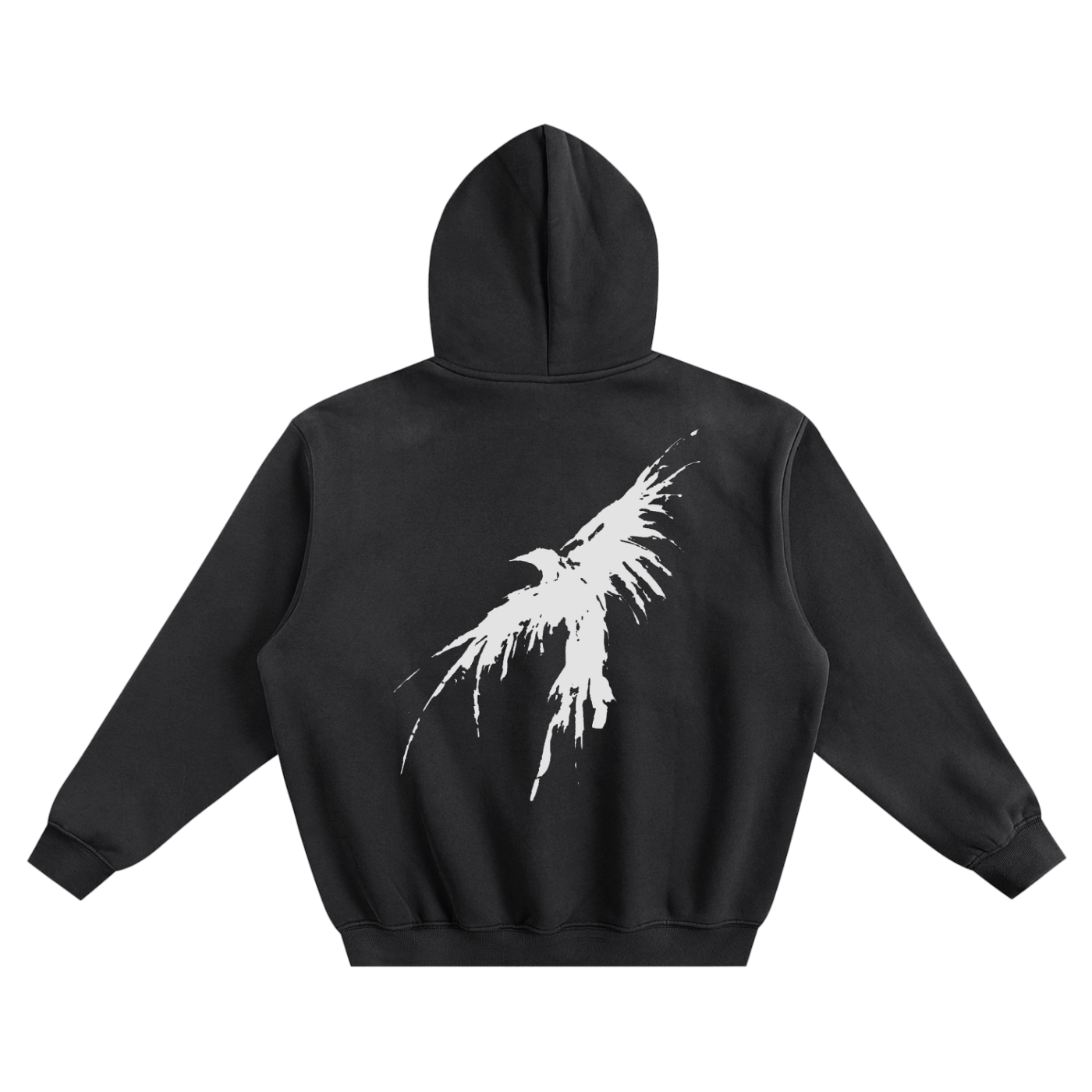 FLEECE RAVEN HOODIE